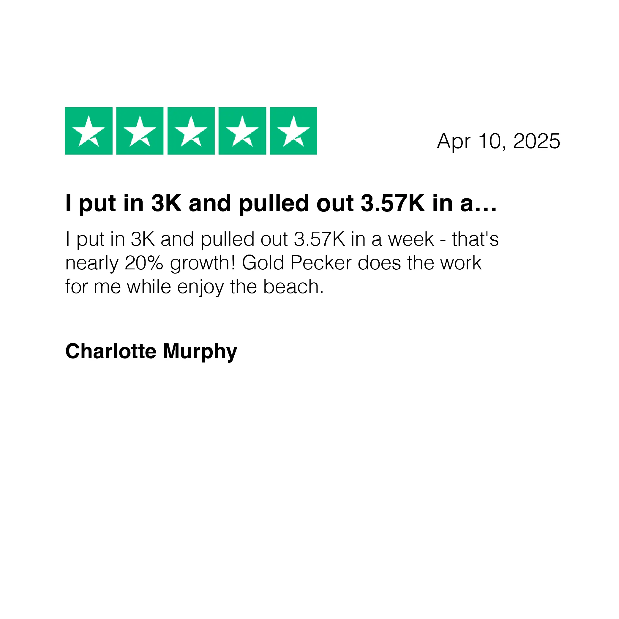 trustpilot review